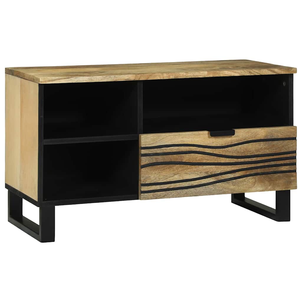 vidaXL Jednostki telewizyjne z szufladą Brązowy 80 x 33 x 46 cm