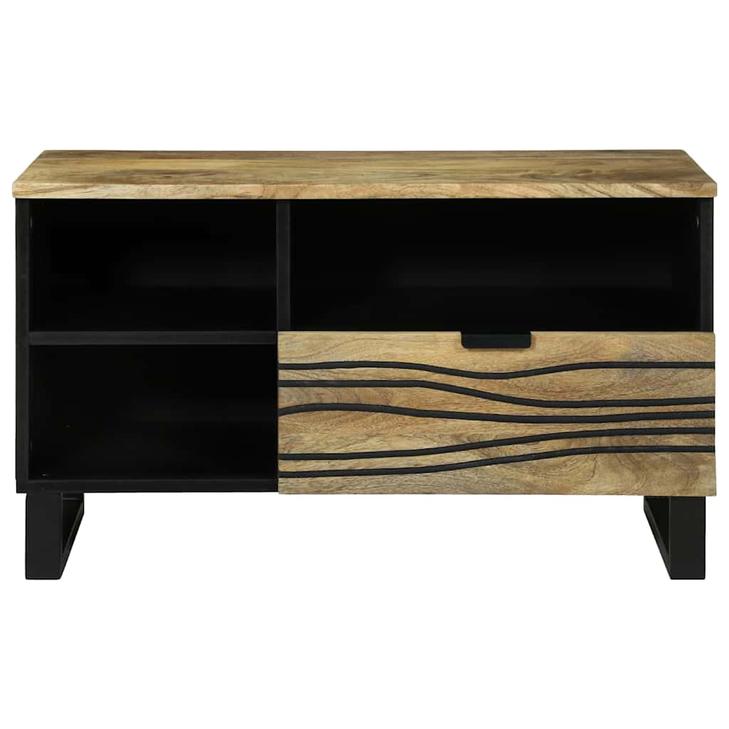 vidaXL Jednostki telewizyjne z szufladą Brązowy 80 x 33 x 46 cm