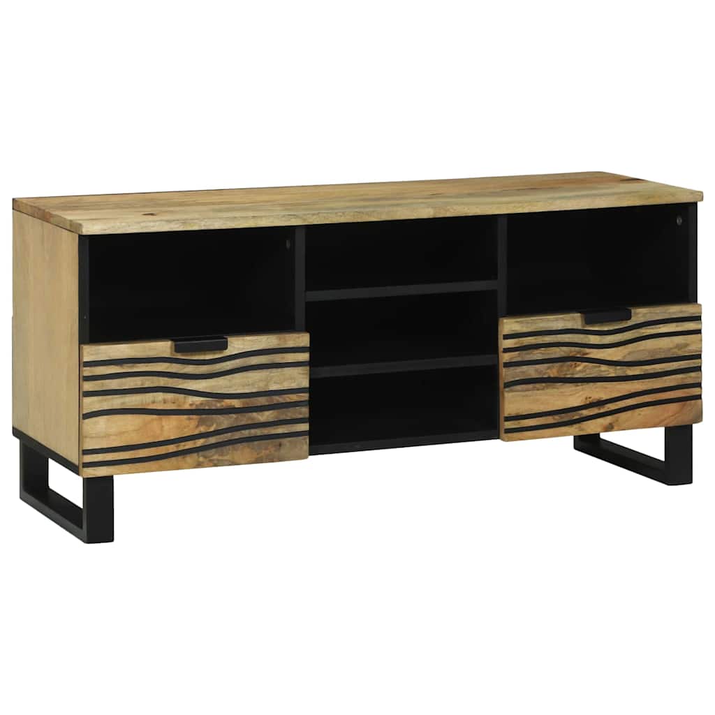 vidaXL Jednostki telewizyjne z szufladą Brązowy 100 x 33 x 46 cm
