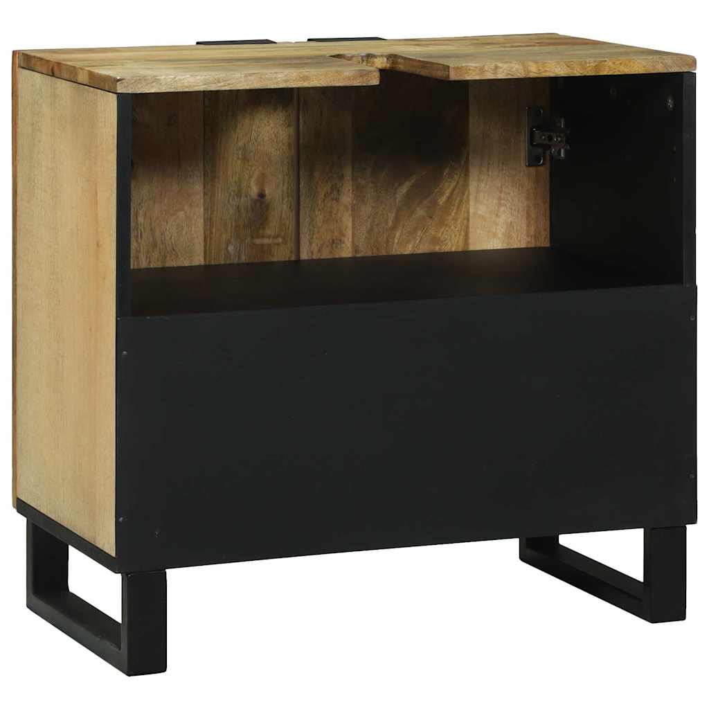 vidaXL Szafka pod umywalkę Brązowy 62 x 33 x 58 cm Drewno inżynieryjne