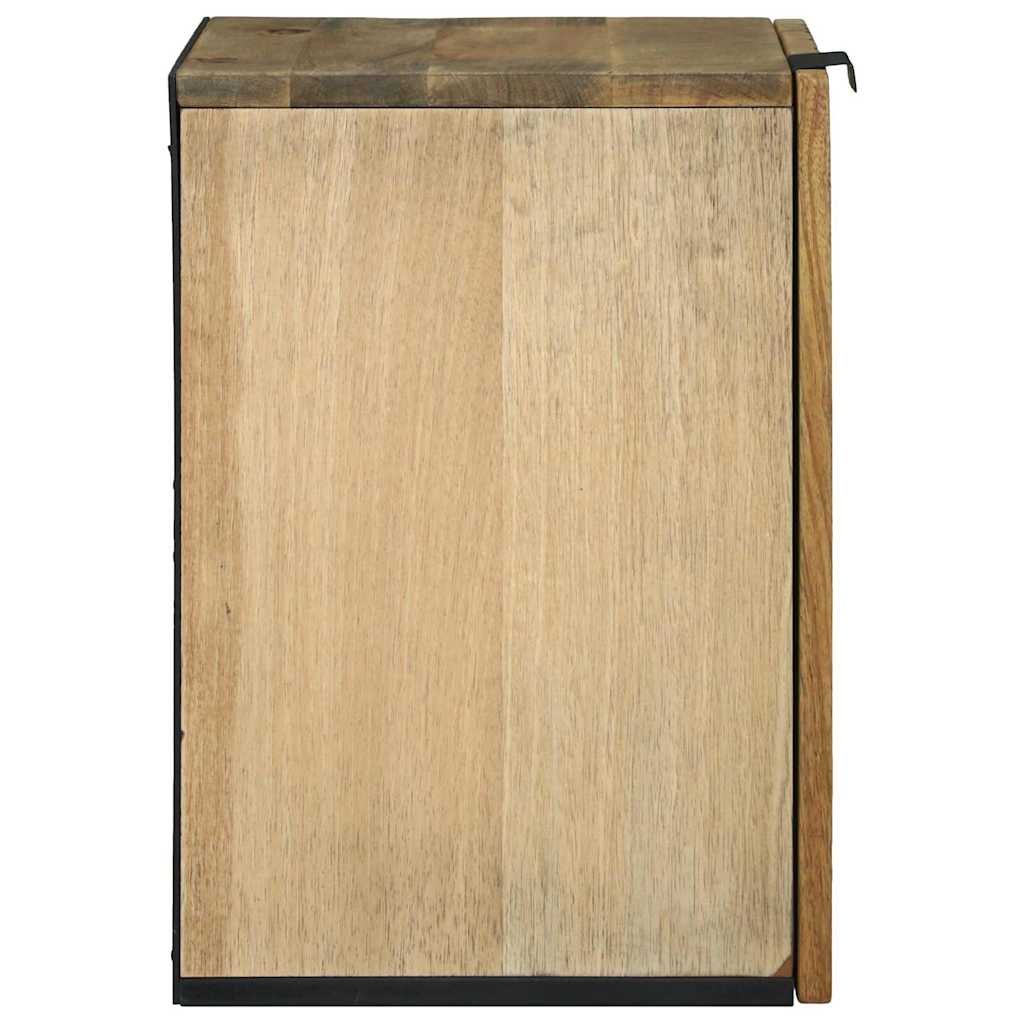 vidaXL Szafka pod umywalkę z półką Brązowy 38 x 33,5 x 48 cm