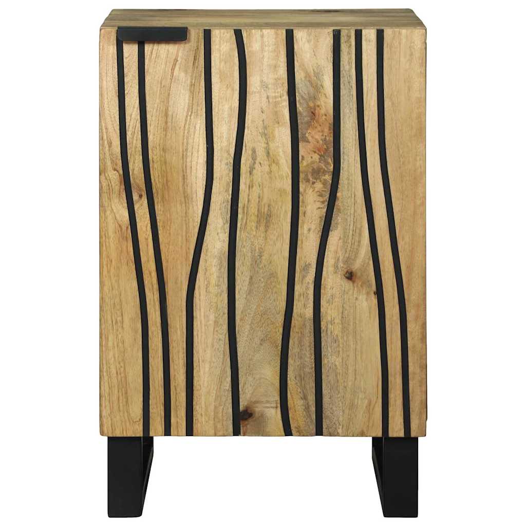vidaXL Szafka pod umywalkę z półką Brązowy 38 x 33,5 x 58 cm