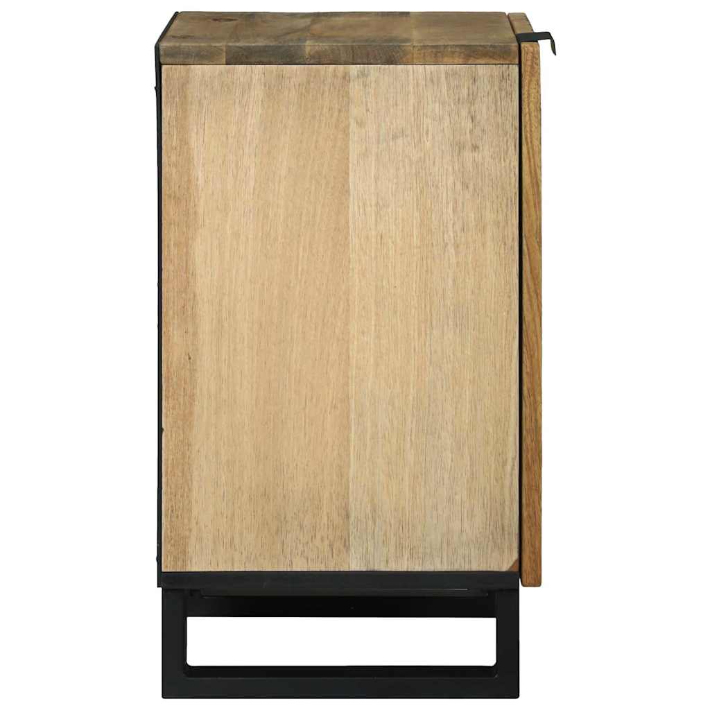 vidaXL Szafka pod umywalkę z półką Brązowy 38 x 33,5 x 58 cm