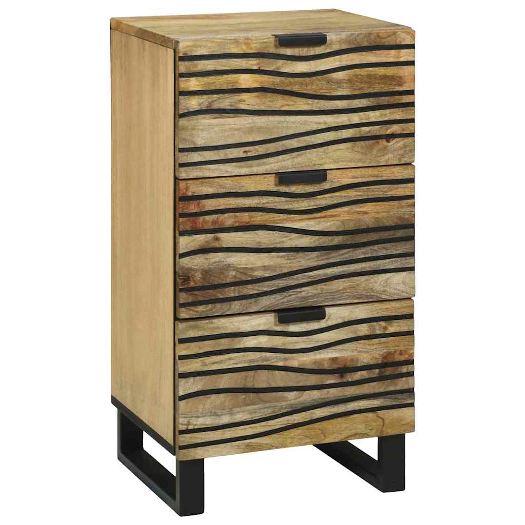 vidaXL Bufet z szufladą Brązowy 40 x 33 x 75 cm lite drewno mango