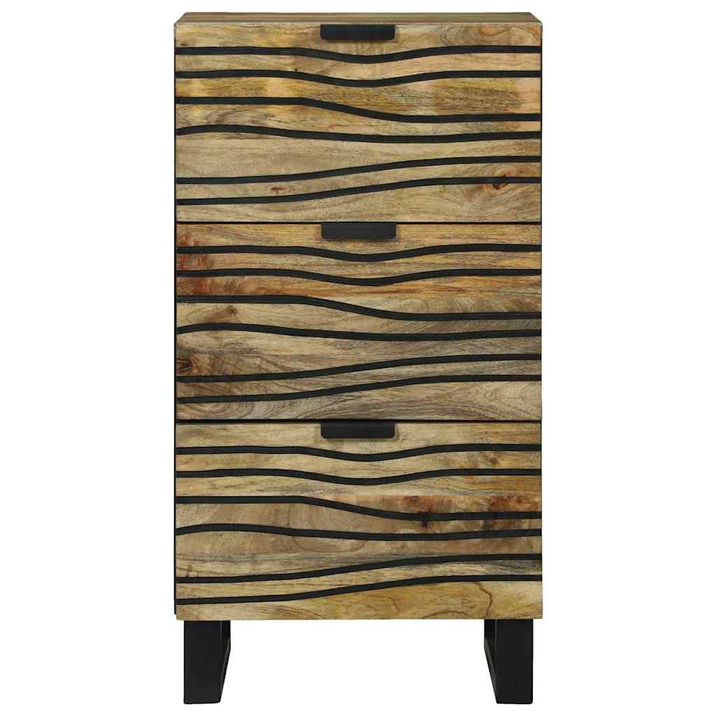 vidaXL Bufet z szufladą Brązowy 40 x 33 x 75 cm lite drewno mango