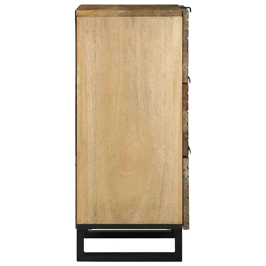 vidaXL Bufet z szufladą Brązowy 40 x 33 x 75 cm lite drewno mango