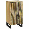 vidaXL Bufet Brązowy 40 x 33 x 75 cm lite drewno mango