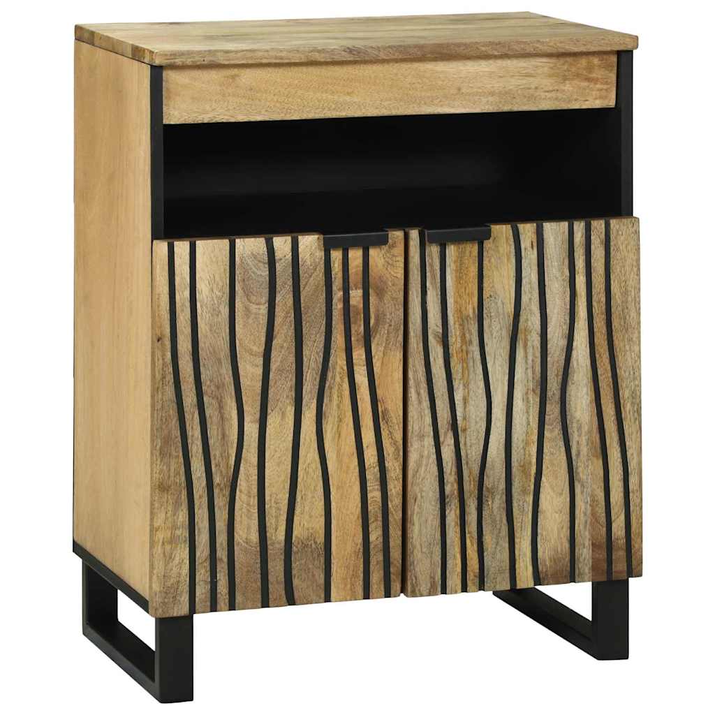 vidaXL Bufet z szufladą Brązowy 60 x 33 x 75 cm lite drewno mango