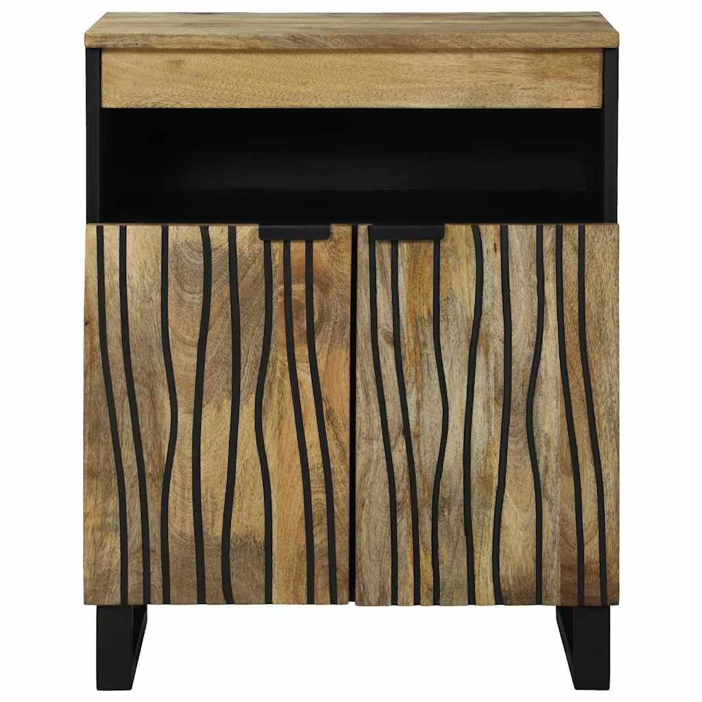 vidaXL Bufet z szufladą Brązowy 60 x 33 x 75 cm lite drewno mango