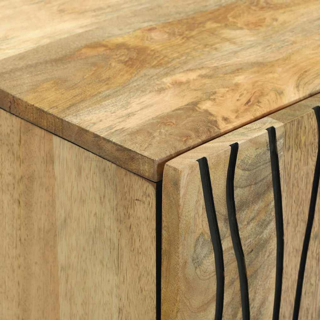 vidaXL Bufet Brązowy 60 x 33 x 75 cm lite drewno mango