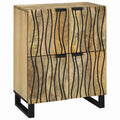 vidaXL Bufet Brązowy 60 x 33 x 75 cm lite drewno mango