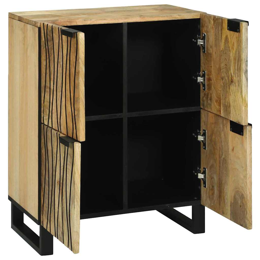 vidaXL Bufet Brązowy 60 x 33 x 75 cm lite drewno mango