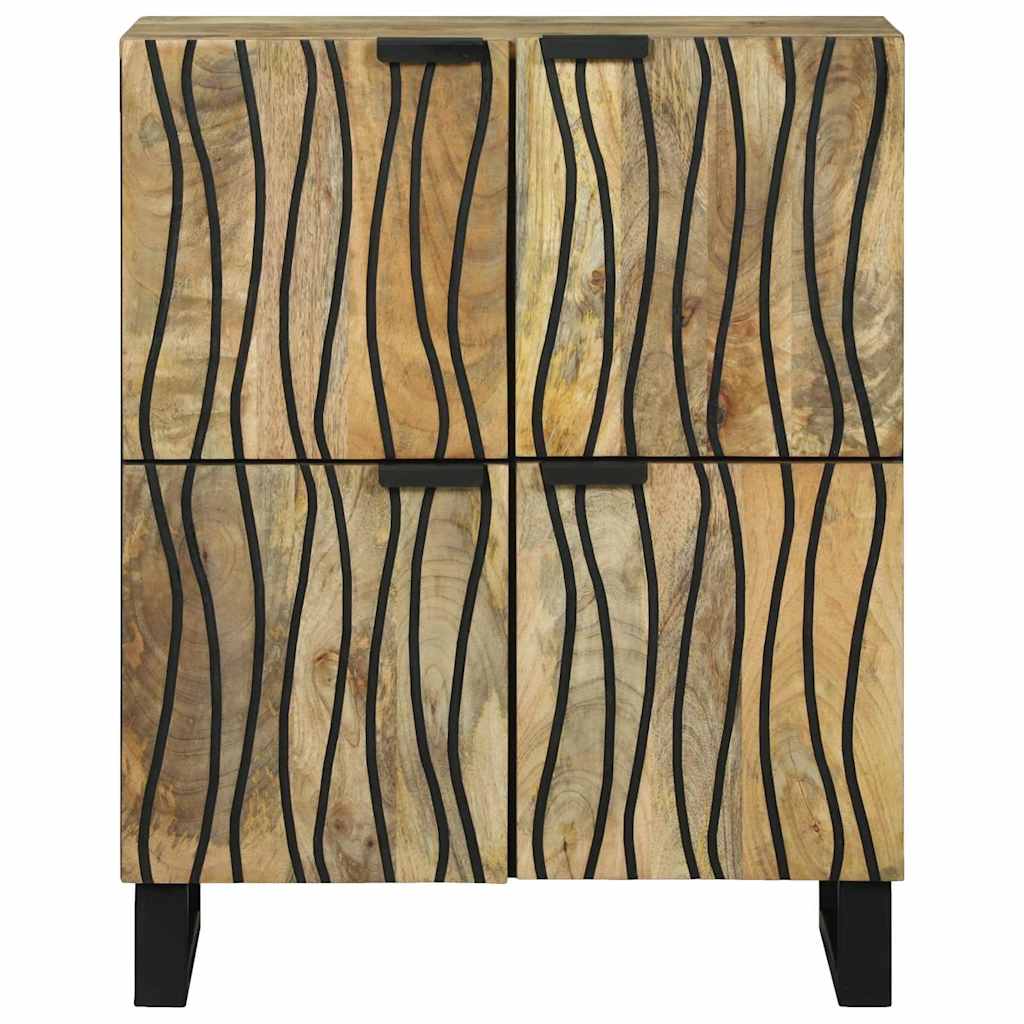 vidaXL Bufet Brązowy 60 x 33 x 75 cm lite drewno mango