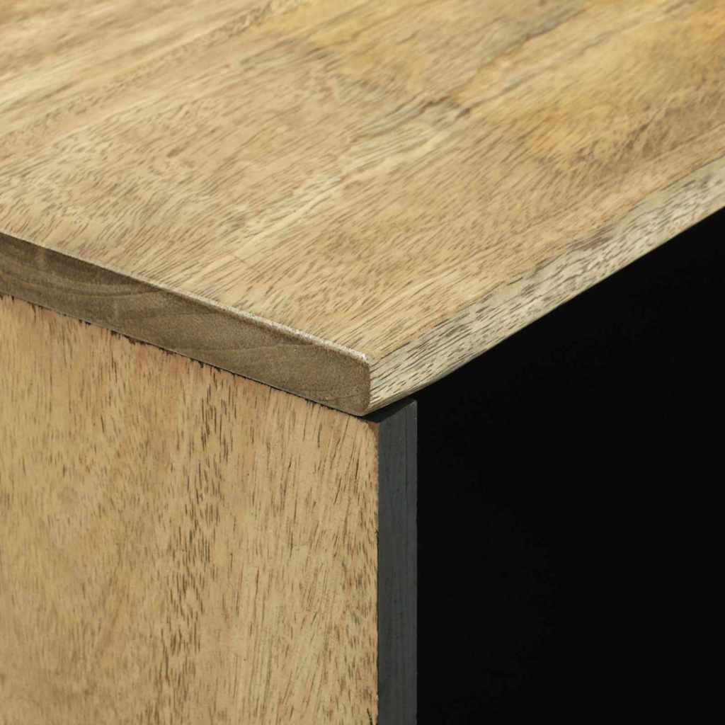 vidaXL Bufet Brązowy 80 x 33 x 75 cm lite drewno mango