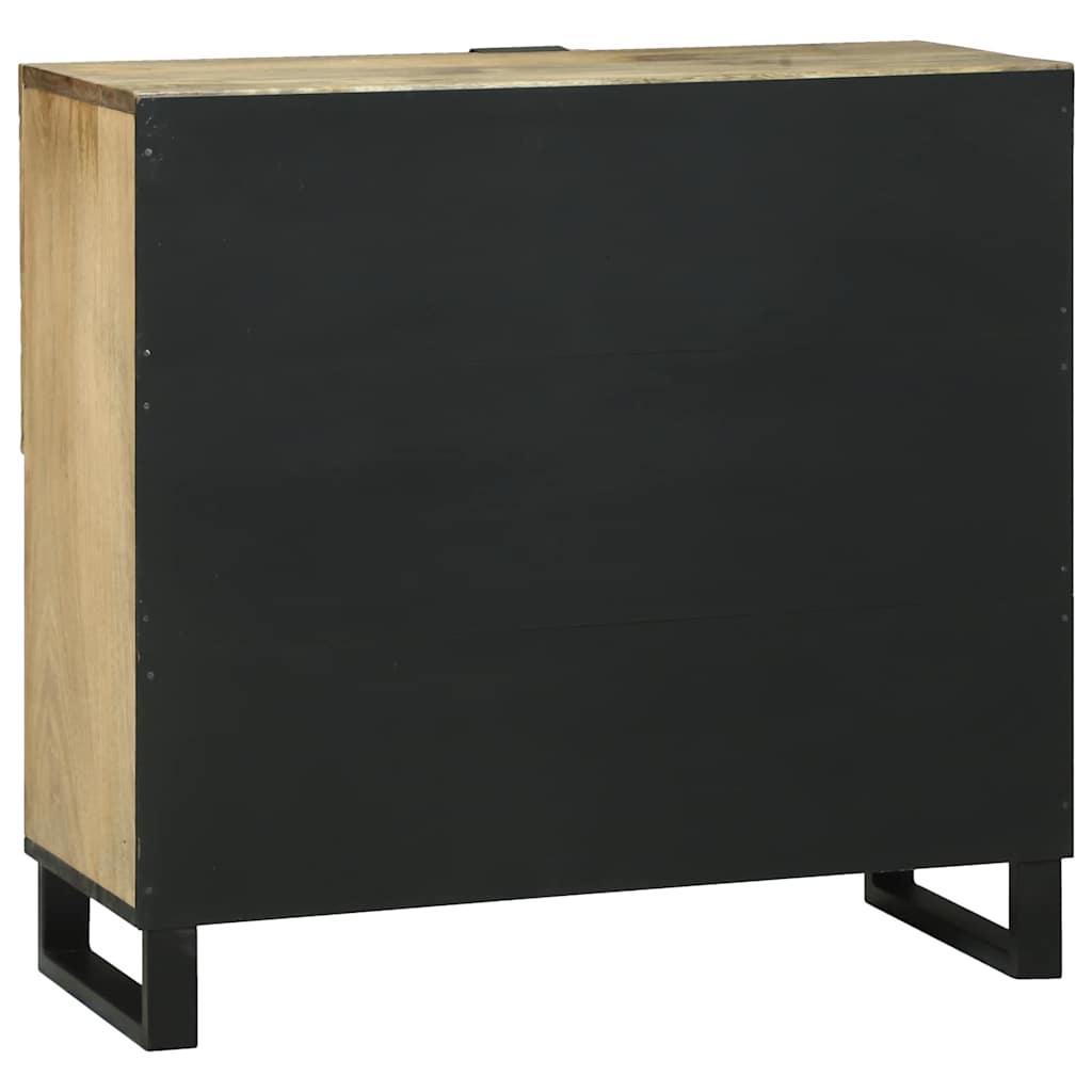 vidaXL Bufet Brązowy 80 x 33 x 75 cm lite drewno mango