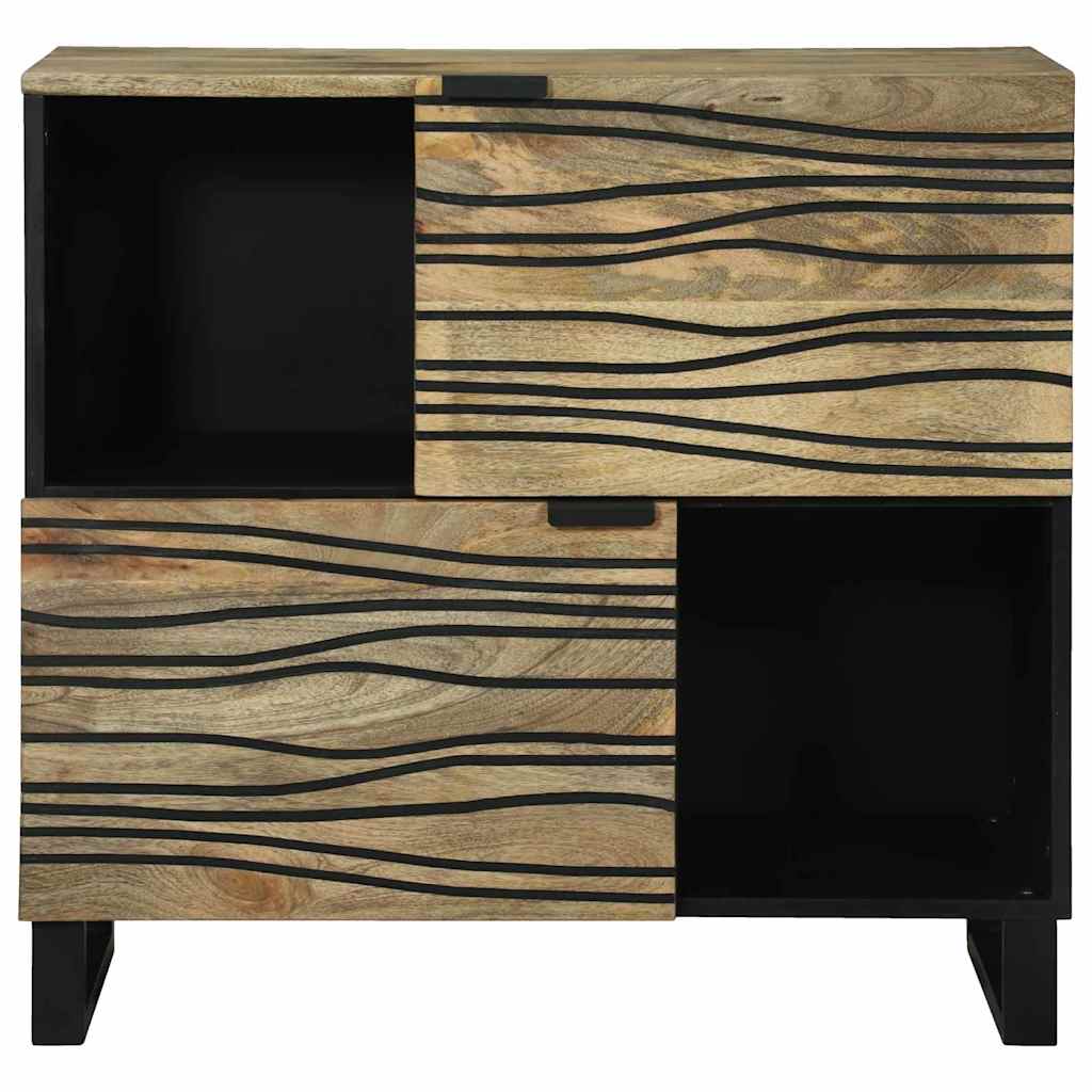 vidaXL Bufet Brązowy 80 x 33 x 75 cm lite drewno mango