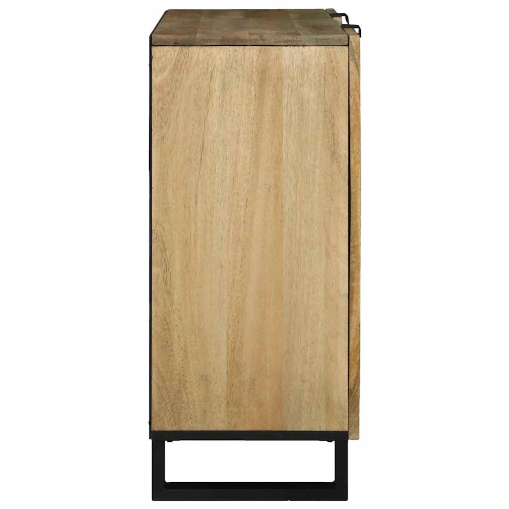 vidaXL Bufet Brązowy 90 x 33 x 75 cm lite drewno mango