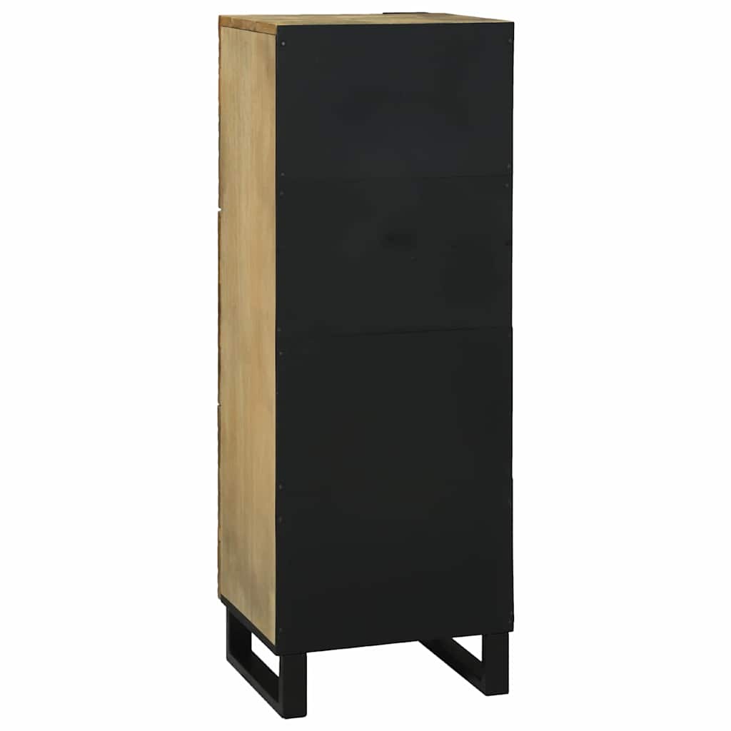 vidaXL Highboard Brązowy 40 x 33 x 110 cm lite drewno mango