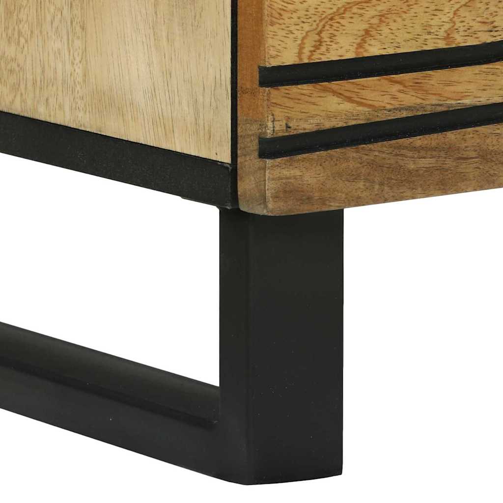 vidaXL Wysoki Stolik Brązowy 60 x 33 x 100 cm lite drewno mango