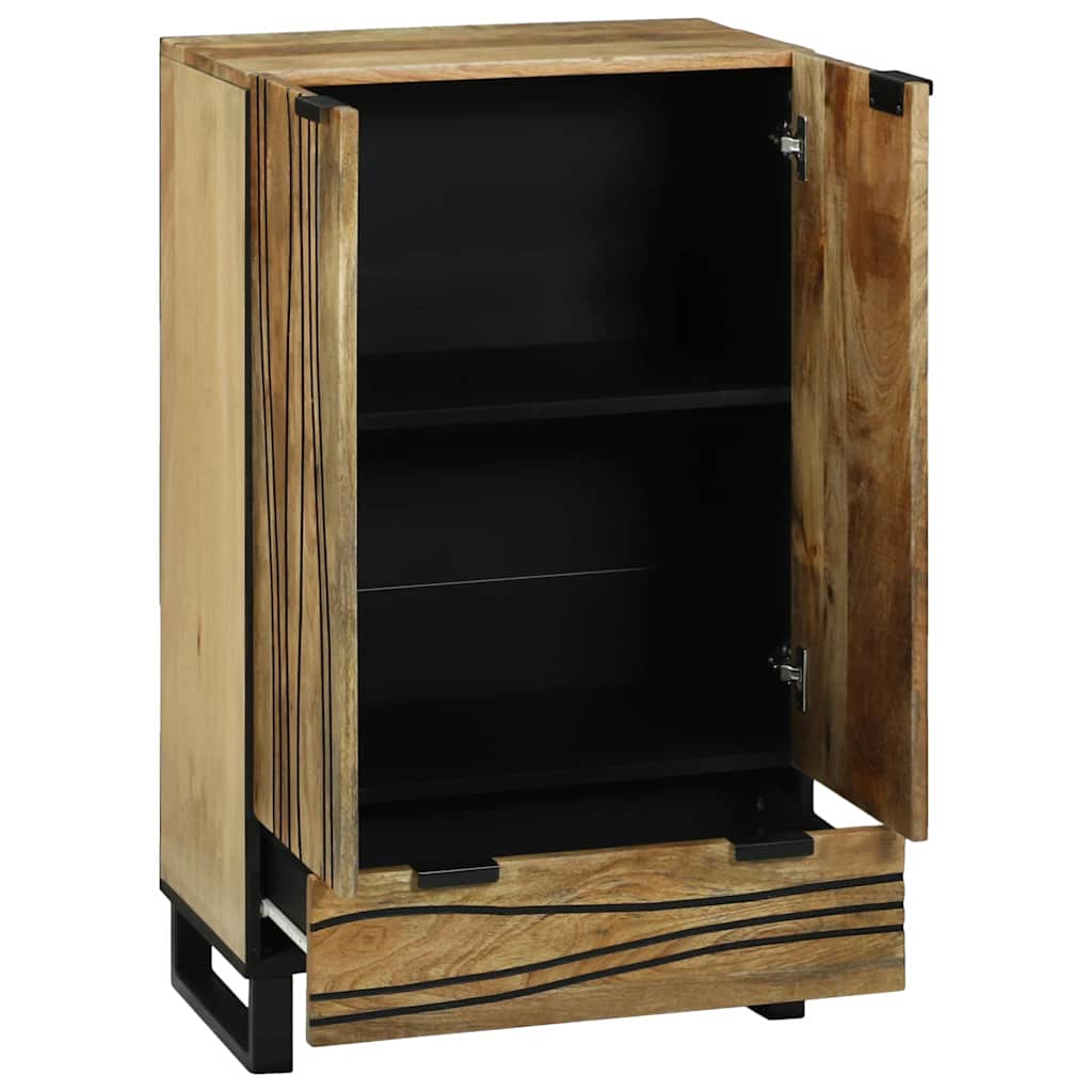 vidaXL Wysoki Stolik Brązowy 60 x 33 x 100 cm lite drewno mango