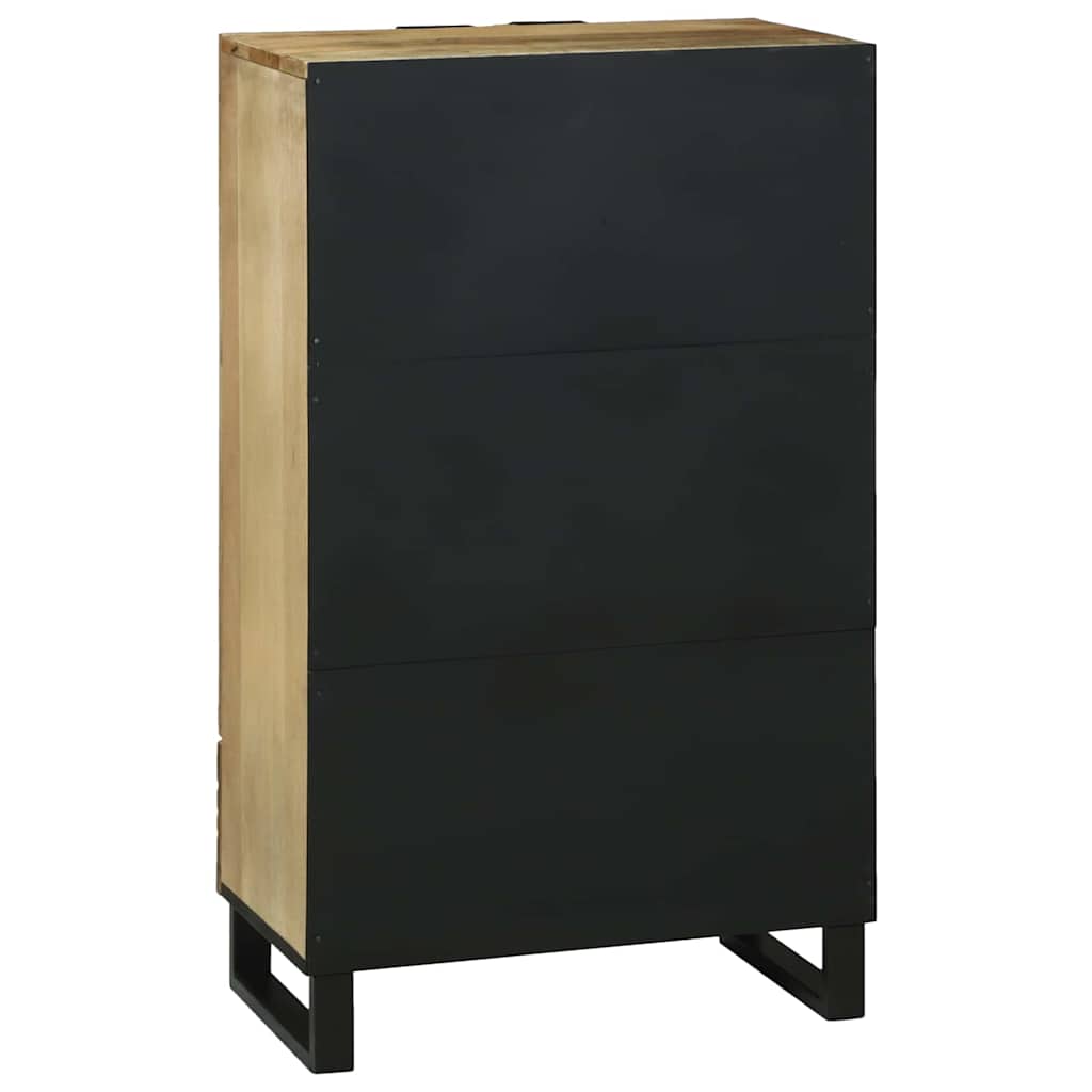 vidaXL Wysoki Stolik Brązowy 60 x 33 x 100 cm lite drewno mango