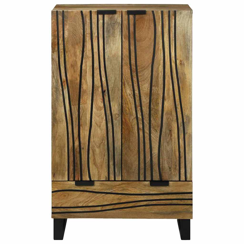 vidaXL Wysoki Stolik Brązowy 60 x 33 x 100 cm lite drewno mango