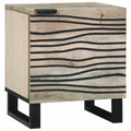 vidaXL Szafka Nocna Biały 40 x 33 x 46 cm Drewno inżynieryjne