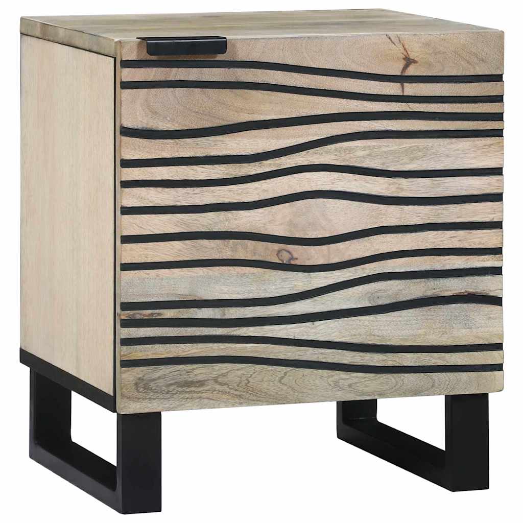 vidaXL Szafka Nocna Biały 40 x 33 x 46 cm Drewno inżynieryjne