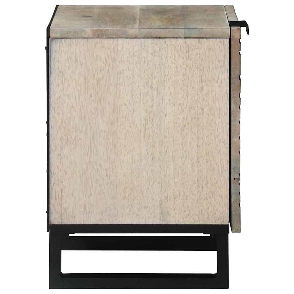 vidaXL Szafka Nocna Biały 40 x 33 x 46 cm Drewno inżynieryjne