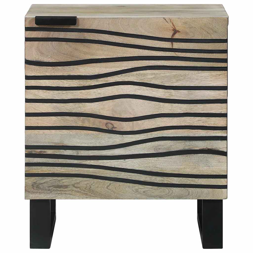 vidaXL Szafka Nocna 2 pcs Biały 40 x 33 x 46 cm Drewno inżynieryjne