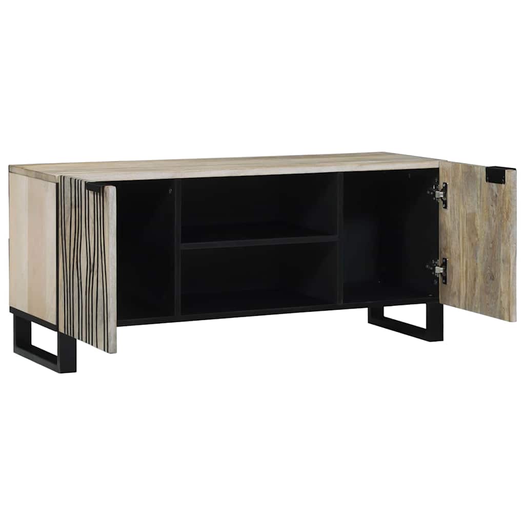 vidaXL Jednostki telewizyjne Biały 105 x 33 x 46 cm