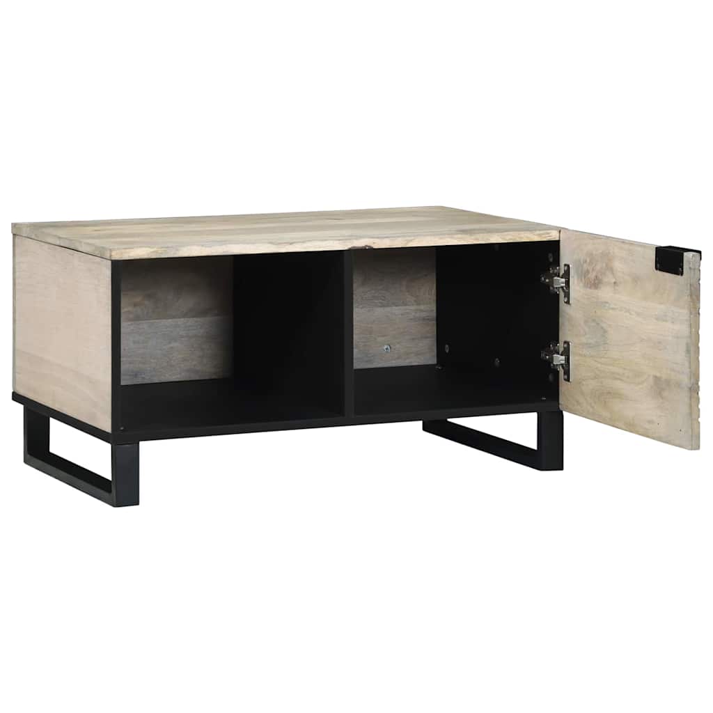vidaXL Stolik kawowy Biały 80 x 50 x 40 cm Drewno inżynieryjne