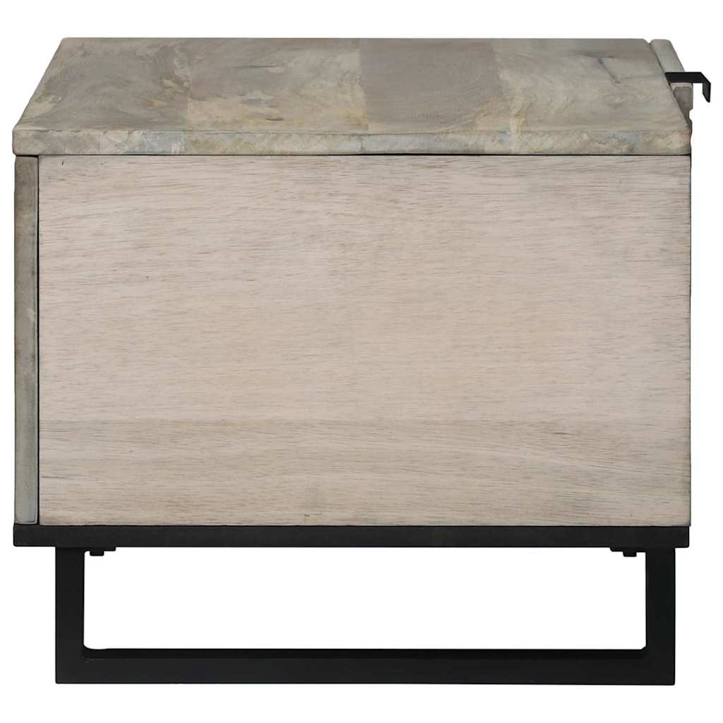 vidaXL Stolik kawowy Biały 80 x 50 x 40 cm Drewno inżynieryjne