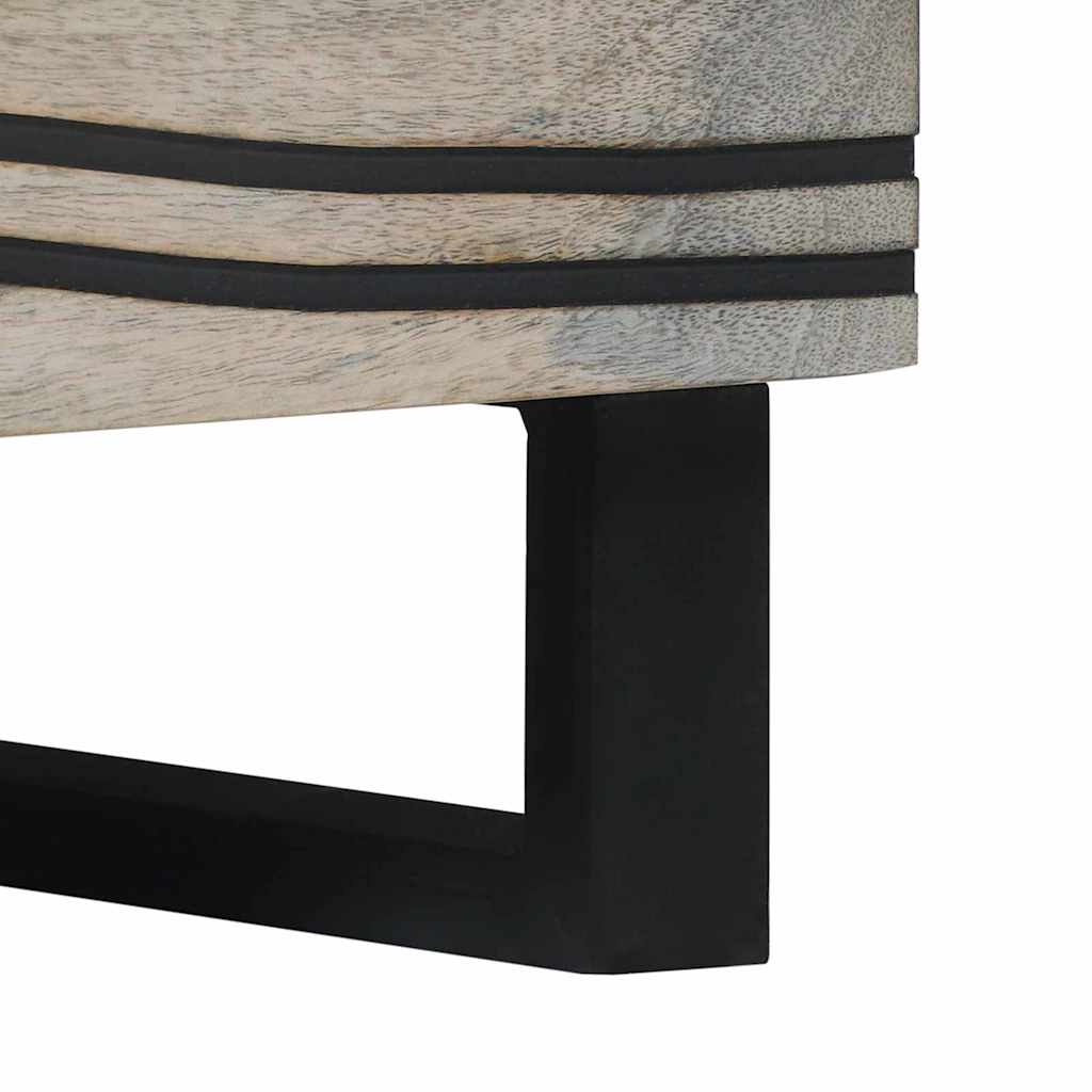 vidaXL Stolik kawowy Biały 80 x 50 x 40 cm Drewno inżynieryjne