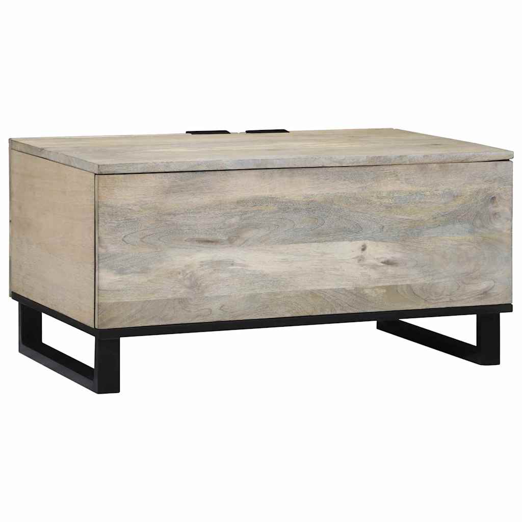 vidaXL Stolik kawowy Biały 80 x 50 x 40 cm Drewno inżynieryjne