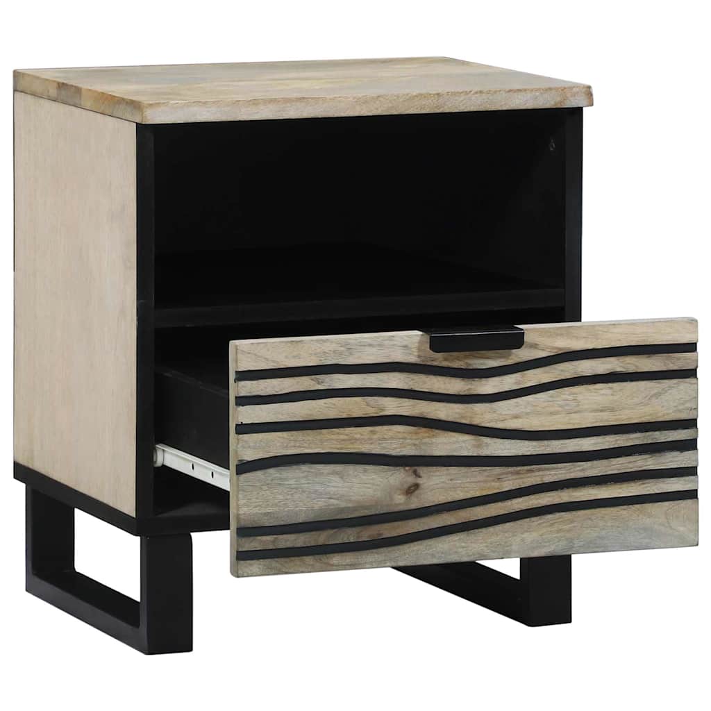 vidaXL Szafka Nocna 2 pcs Biały 40 x 33 x 46 cm Drewno inżynieryjne