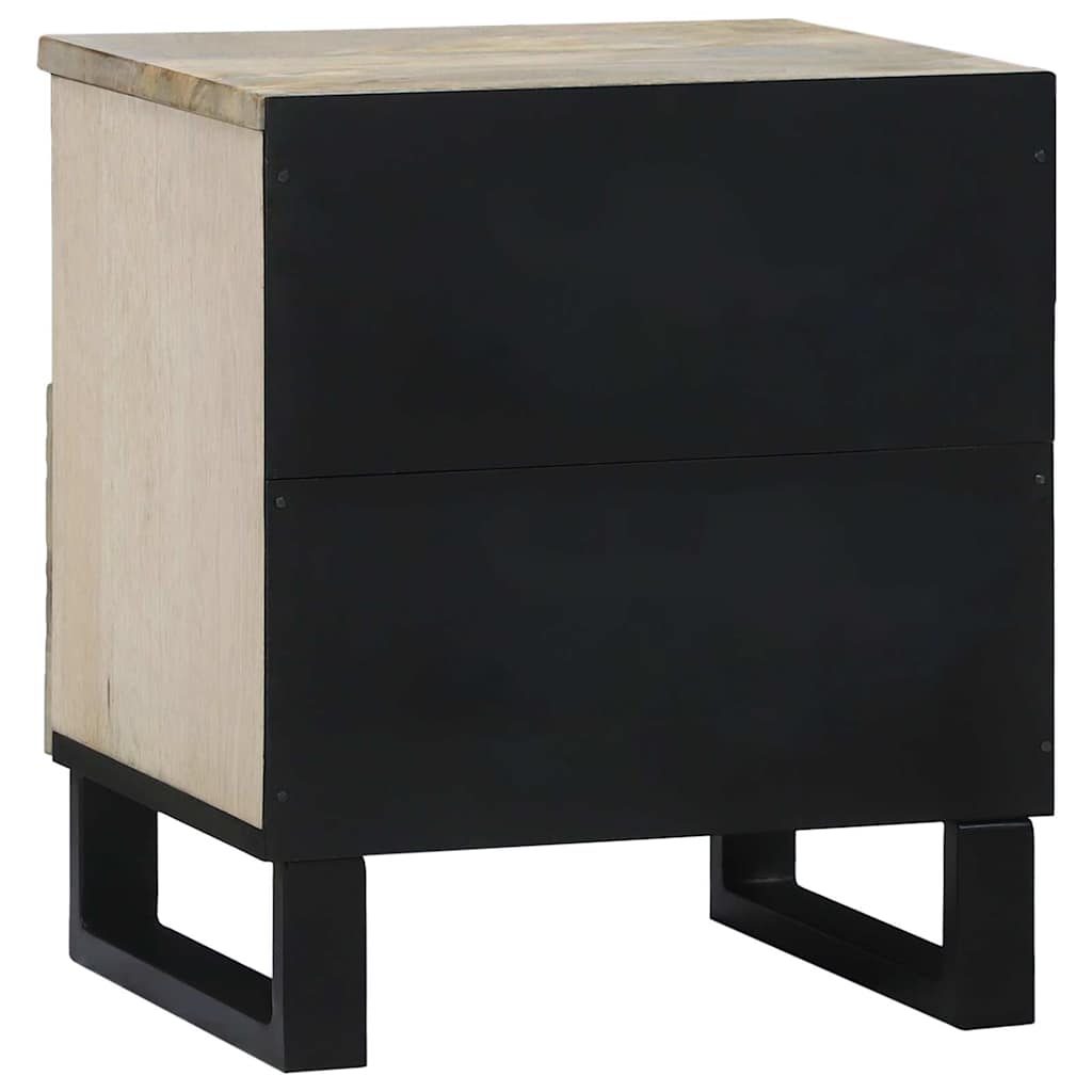 vidaXL Szafka Nocna 2 pcs Biały 40 x 33 x 46 cm Drewno inżynieryjne