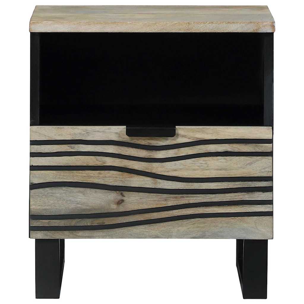 vidaXL Szafka Nocna 2 pcs Biały 40 x 33 x 46 cm Drewno inżynieryjne