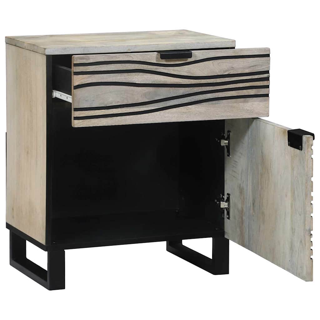 vidaXL Szafka Nocna Biały 50 x 33 x 60 cm Drewno inżynieryjne