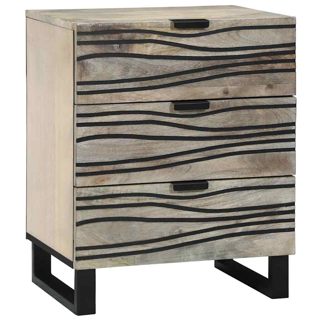 vidaXL Szafka Nocna Biały 50 x 33 x 62 cm Drewno inżynieryjne