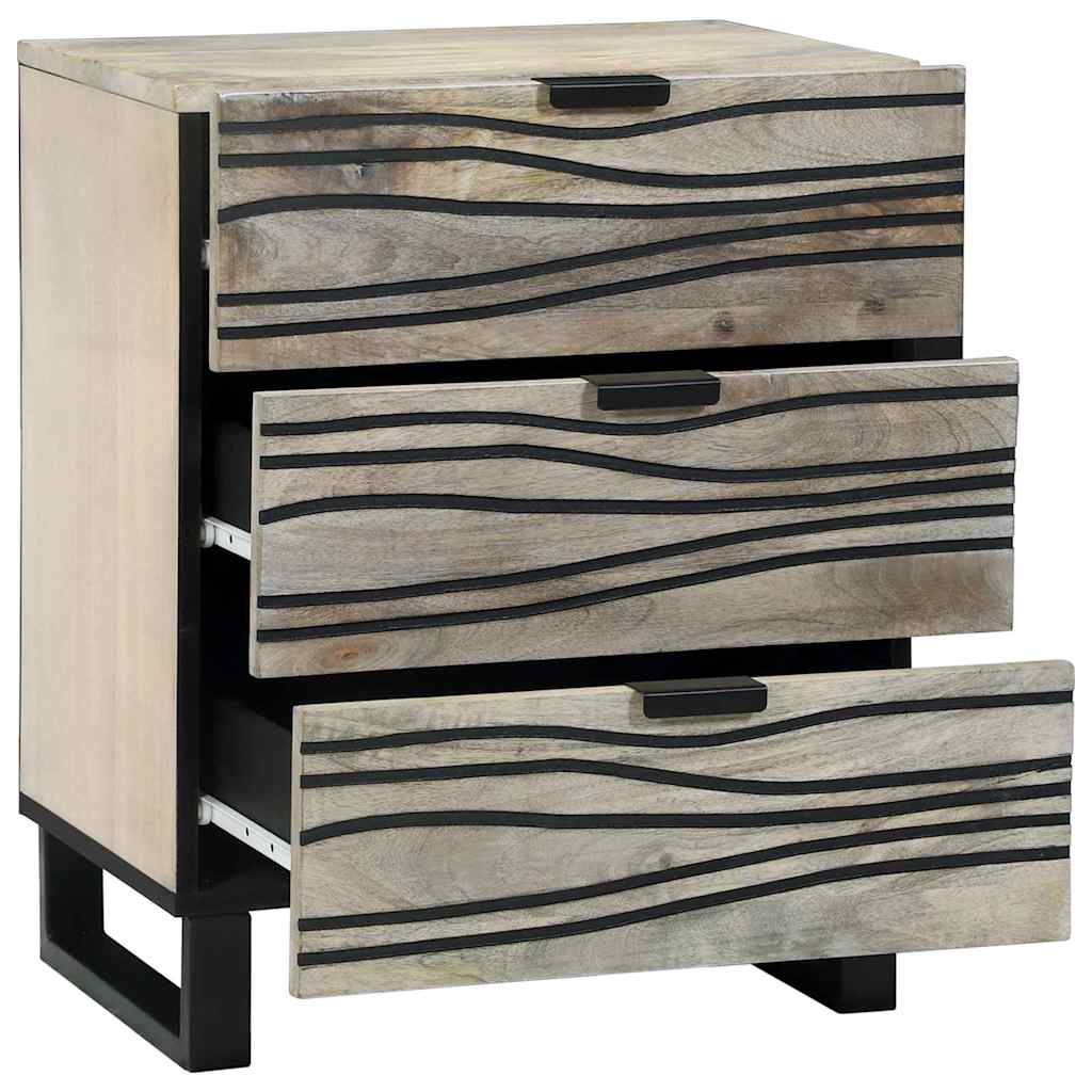 vidaXL Szafka Nocna Biały 50 x 33 x 62 cm Drewno inżynieryjne