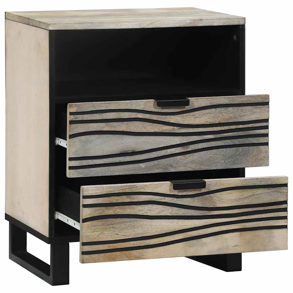 vidaXL Szafka Nocna Biały 50 x 33 x 62 cm Drewno inżynieryjne