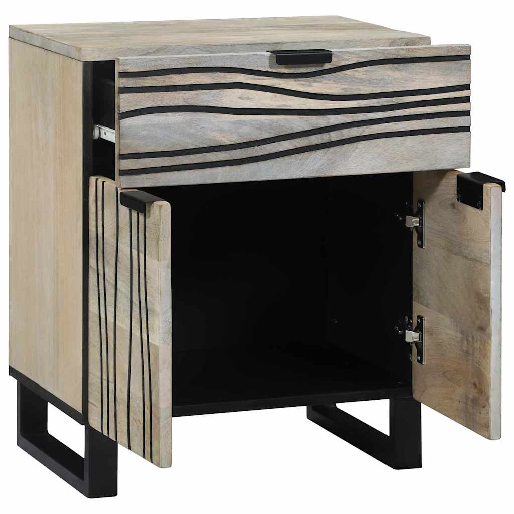 vidaXL Szafka Nocna Biały 50 x 33 x 60 cm Drewno inżynieryjne