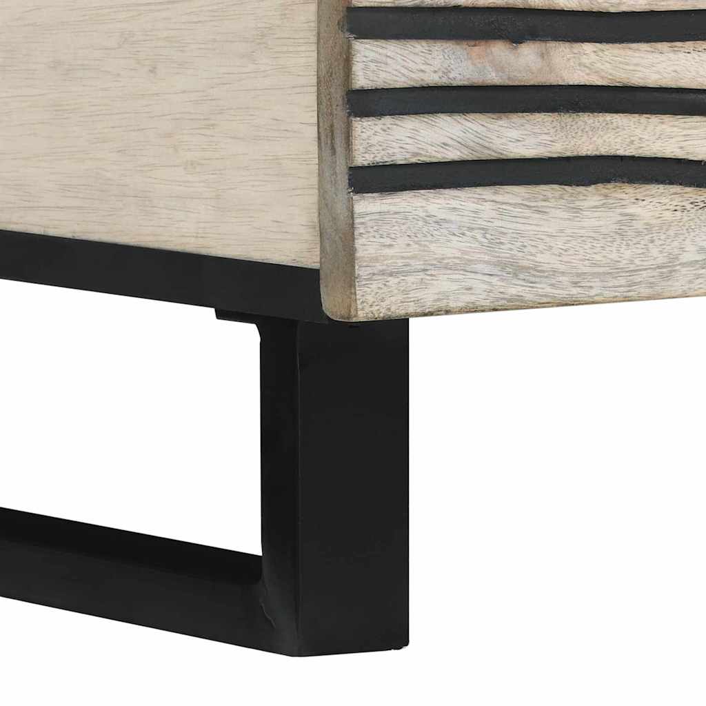 vidaXL Stolik kawowy Biały 100 x 54 x 40 cm Drewno inżynieryjne