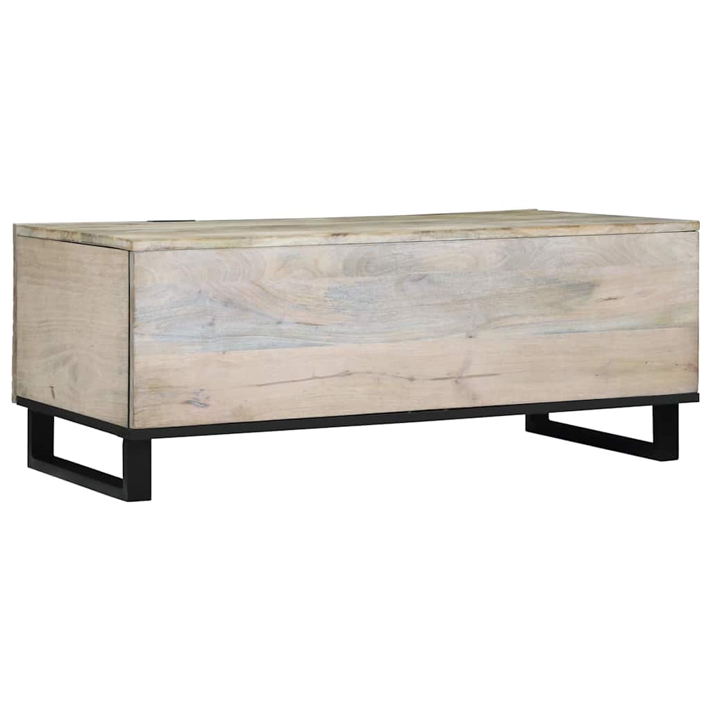 vidaXL Stolik kawowy Biały 100 x 54 x 40 cm Drewno inżynieryjne