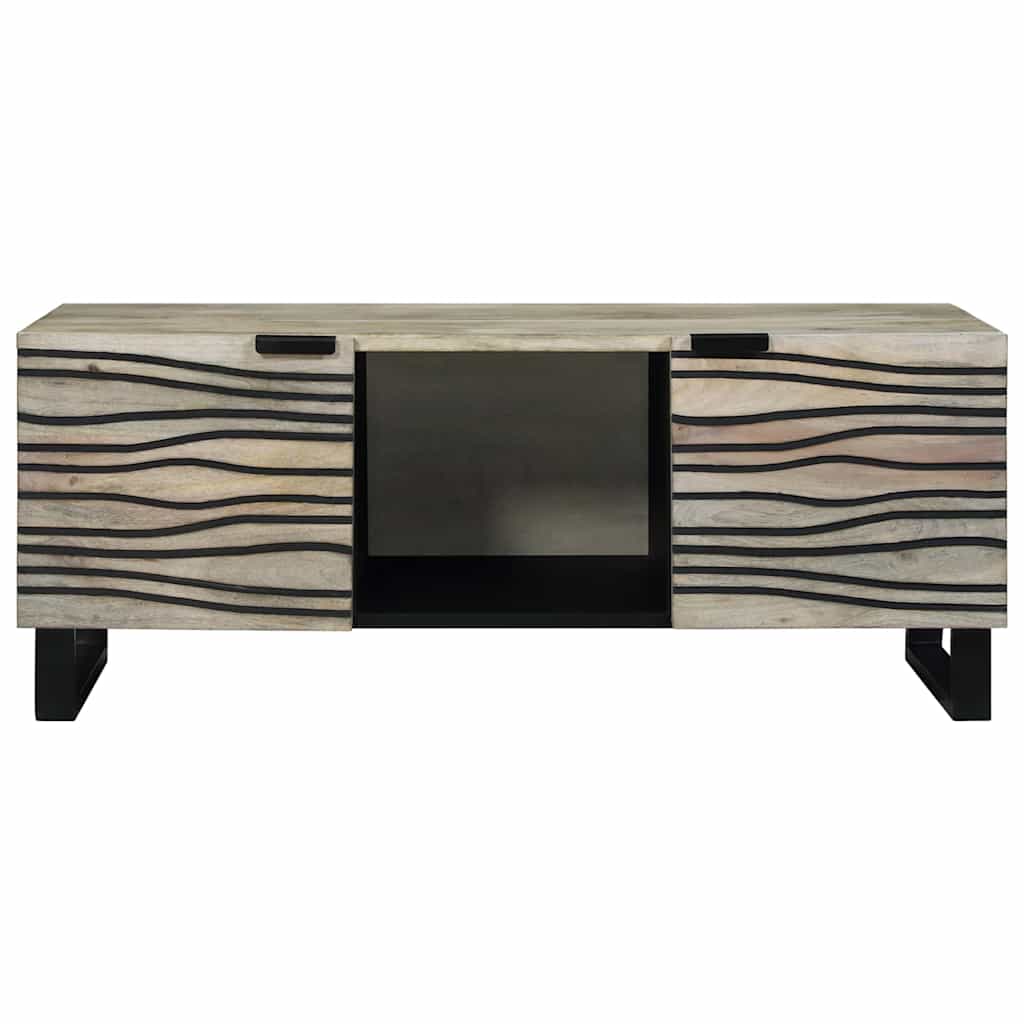 vidaXL Stolik kawowy Biały 100 x 54 x 40 cm Drewno inżynieryjne