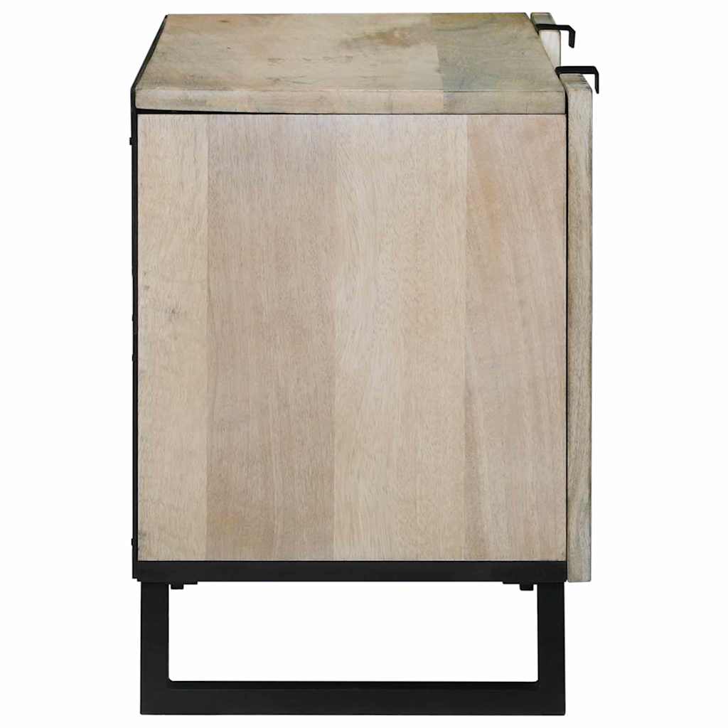 vidaXL Jednostki telewizyjne z szufladą Biały 105 x 33 x 46 cm