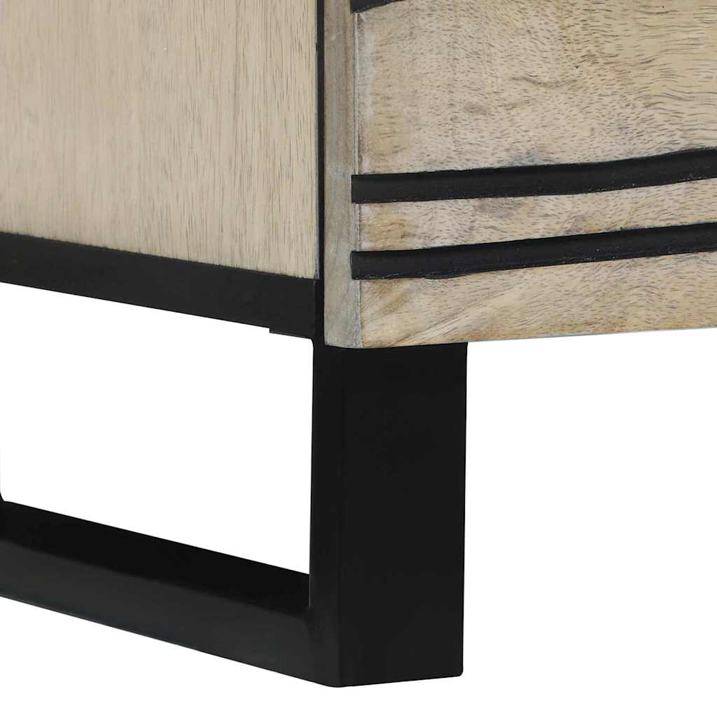 vidaXL Jednostki telewizyjne z szufladą Biały 80 x 33 x 46 cm