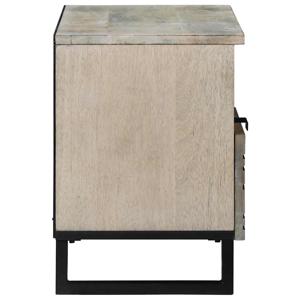 vidaXL Jednostki telewizyjne z szufladą Biały 80 x 33 x 46 cm