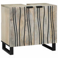 vidaXL Szafka pod umywalkę Biały 62 x 33 x 58 cm Drewno inżynieryjne